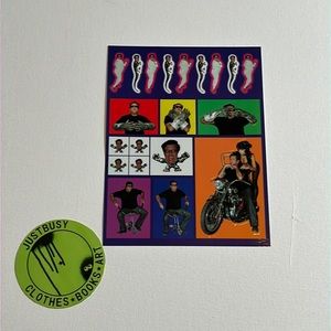 Chrome Hearts Sticker Sheet